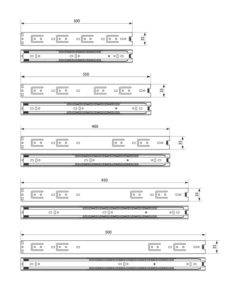 Схема направляющих SPU 45 Premial ®