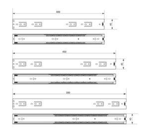 Схема направляющих СSPU 45 Premial ®