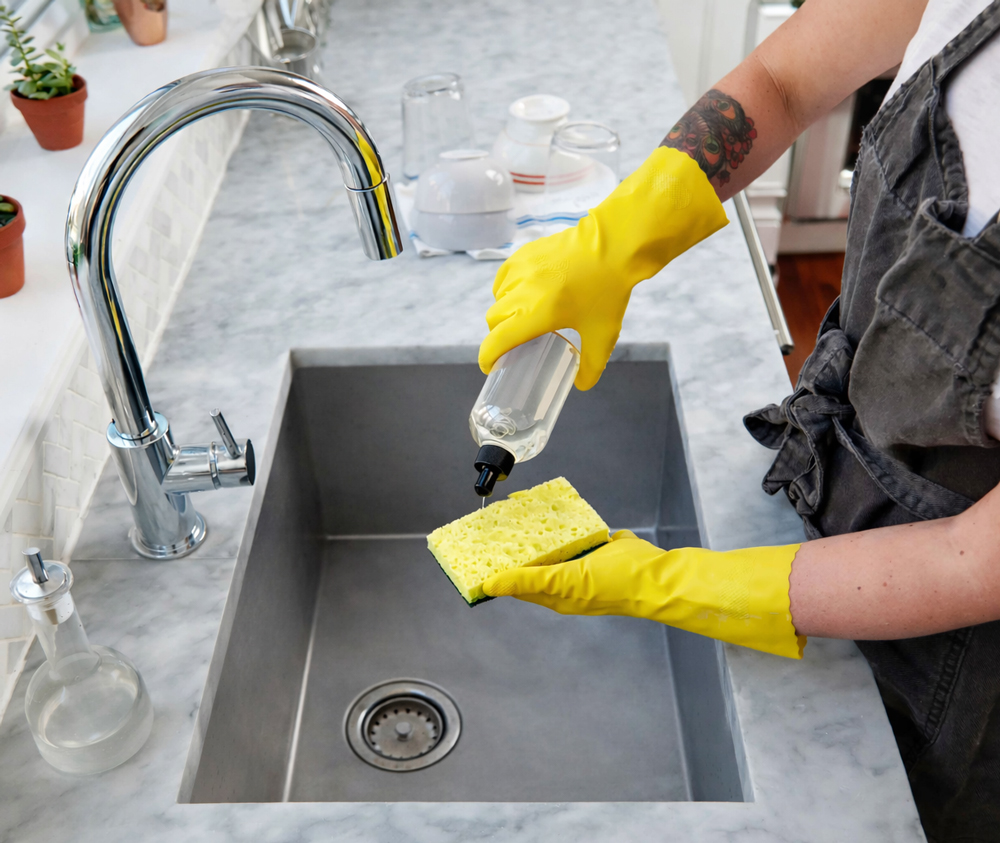 Как ухаживать за кухонной мойкой?